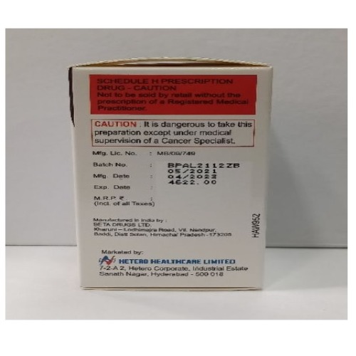 Nab Paclitero 100 mg Injection