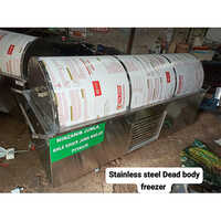 Stainless Steel Dead Body Freezer - Capacity: Single Compartment Pcs/hr