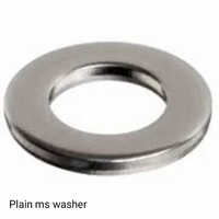 Plain Ms Washer - Application: Construction