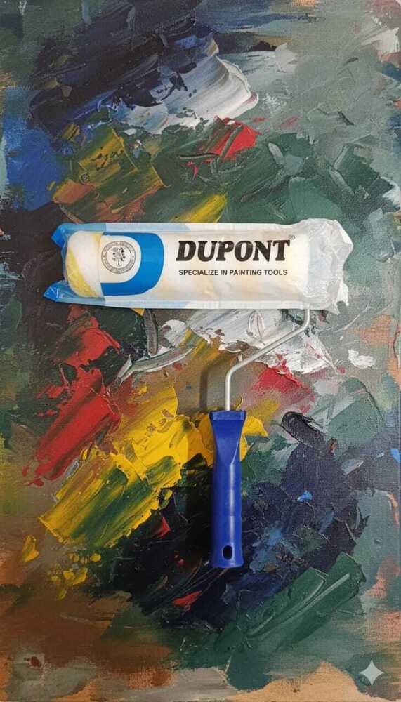 Paint Roller With Plastic Handle