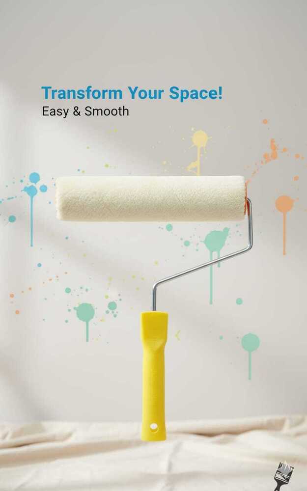 Easy Coat Paint Roller - Color: Yellow