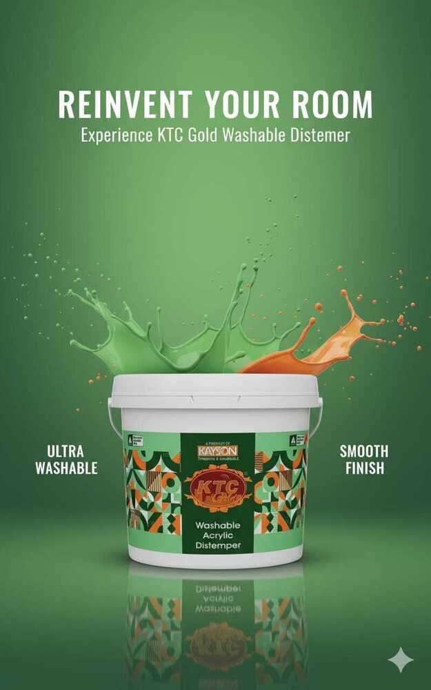 Washable Acrylic Distemper