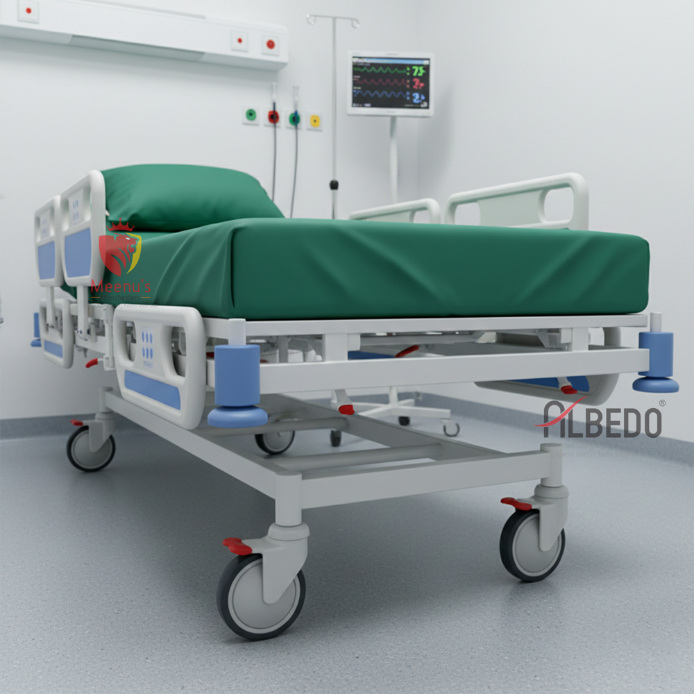 Plain Green Cotton Bedsheets