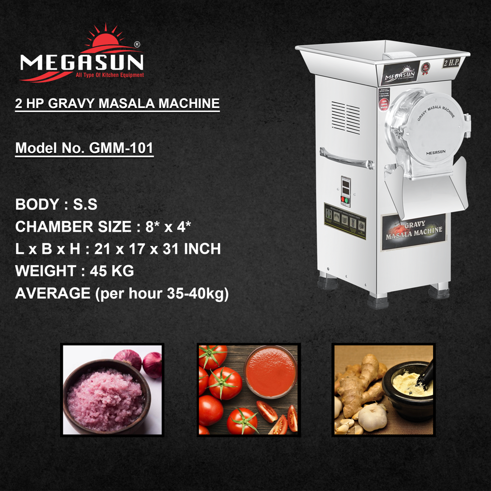 2 HP Masala And Gravy Machine