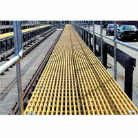 Frp Platform Grating - Application: Industrial Flooring