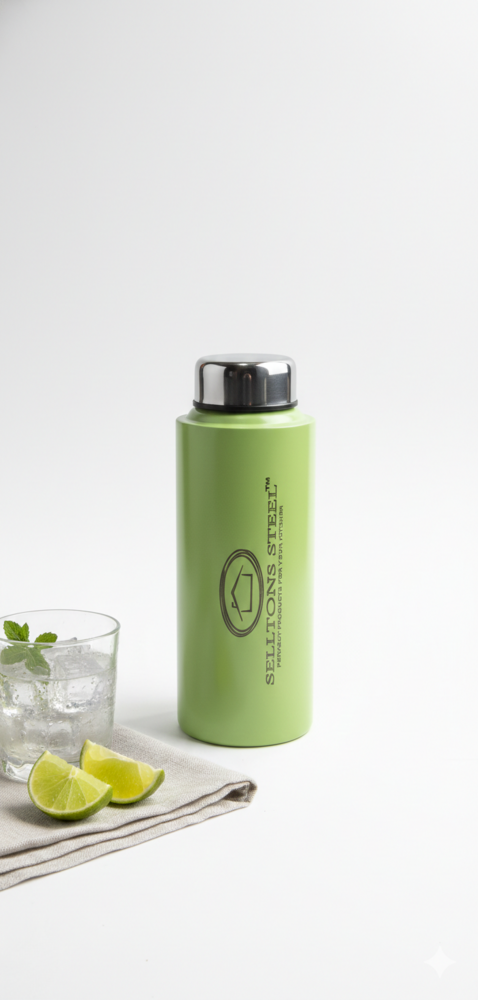 Stainless steel water bottle Green