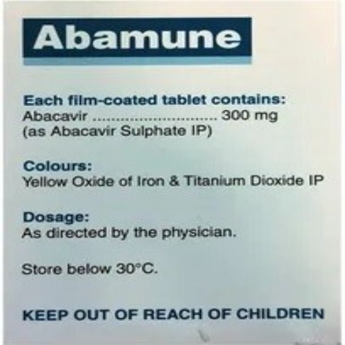 Abamune Tablet - Recommended For: Doctor