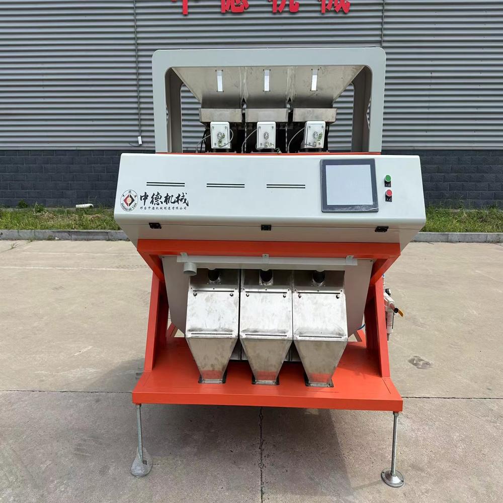 Intelligent Digital Automatic 8 Chute Capacity 9000Kg Rice Color Selector Grain Rice Color Sorter - Automation Grade: 1