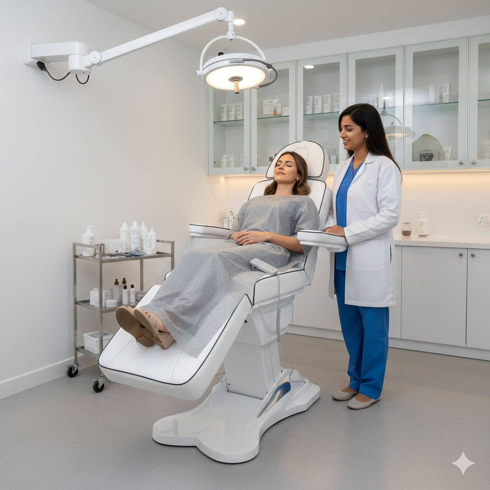 Dermatology chair Pinnacle plus