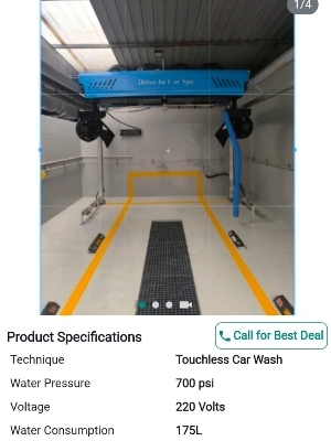 Touchless Automatic Car Washing Machine