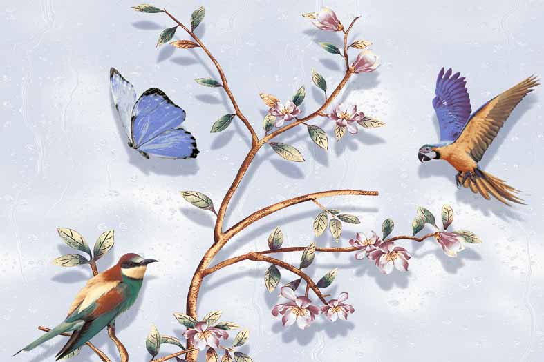 6286 Glossy Wall Poster Tiles