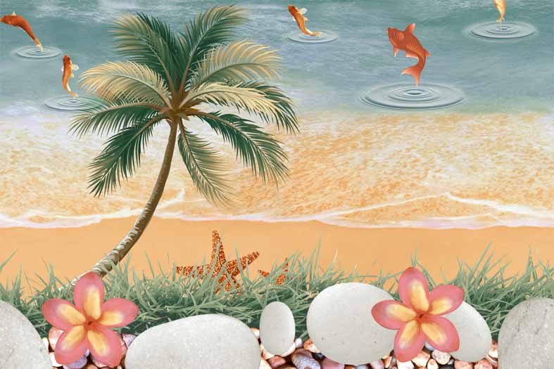 6284 Glossy Wall Poster Tiles