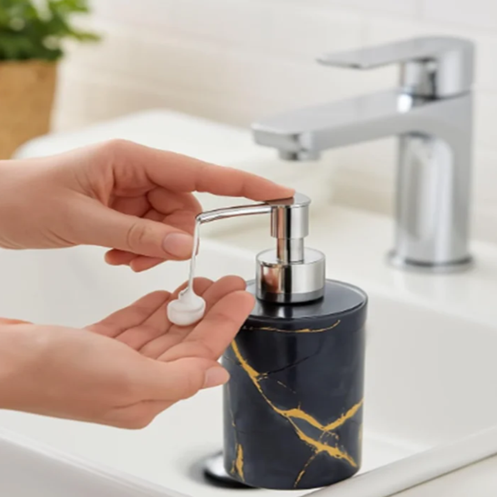 Italian Soap Dispenser - Capacity: 350 Milliliter (Ml)