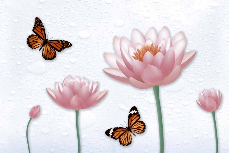 6220 Glossy Wall Poster Tiles