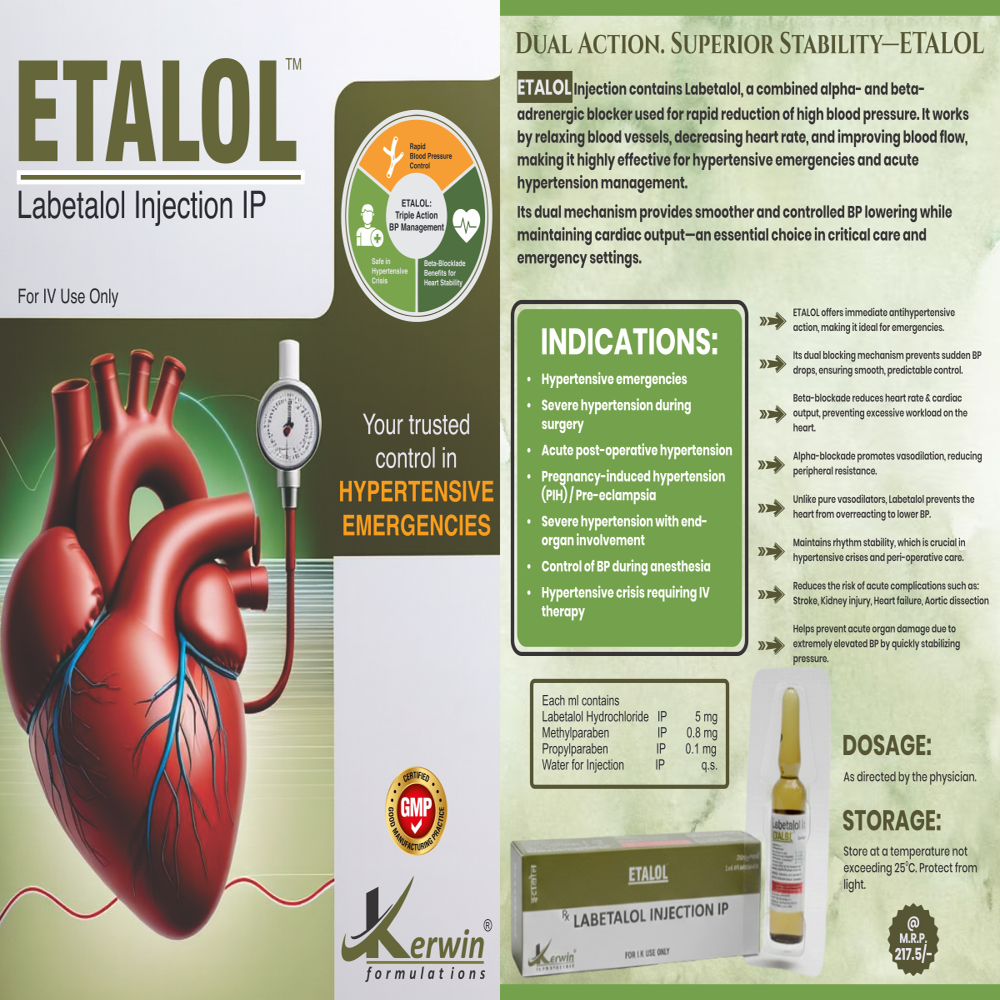 Labetalol Injection I.P. 4 ml