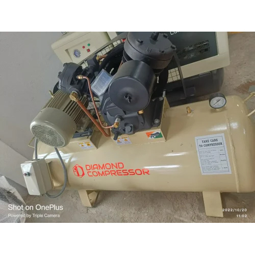 Two Stage Air Compressor - Air Tank Capacity: 160 Liter (L)