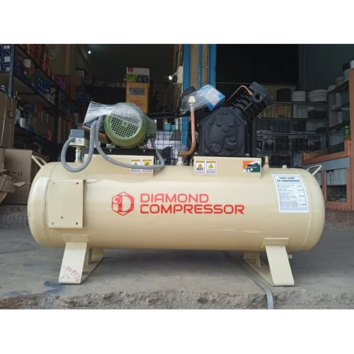 Two Stage Air Compressor - Air Tank Capacity: 160 Liter (L)