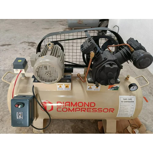 Two Stage Air Compressor - Air Tank Capacity: 160 Liter (L)