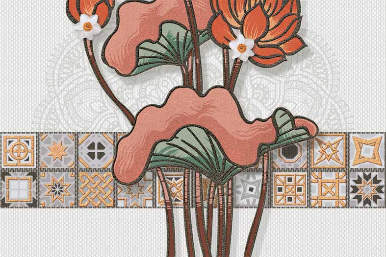 6219 Glossy Wall Poster Tiles