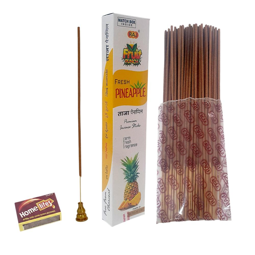 Pineapple Incense Sticks - Burning Time: 40 Minutes