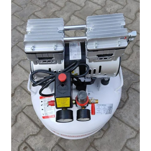 1 Hp Air Compressor - Color: White