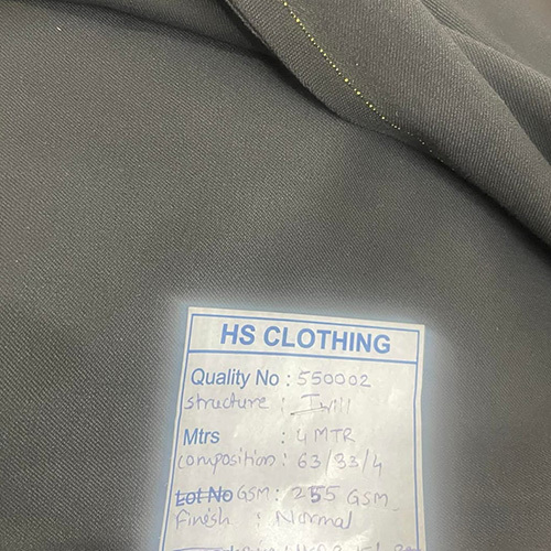 550002 Polyviscoselycra Fourway Stretch Twill Fabric