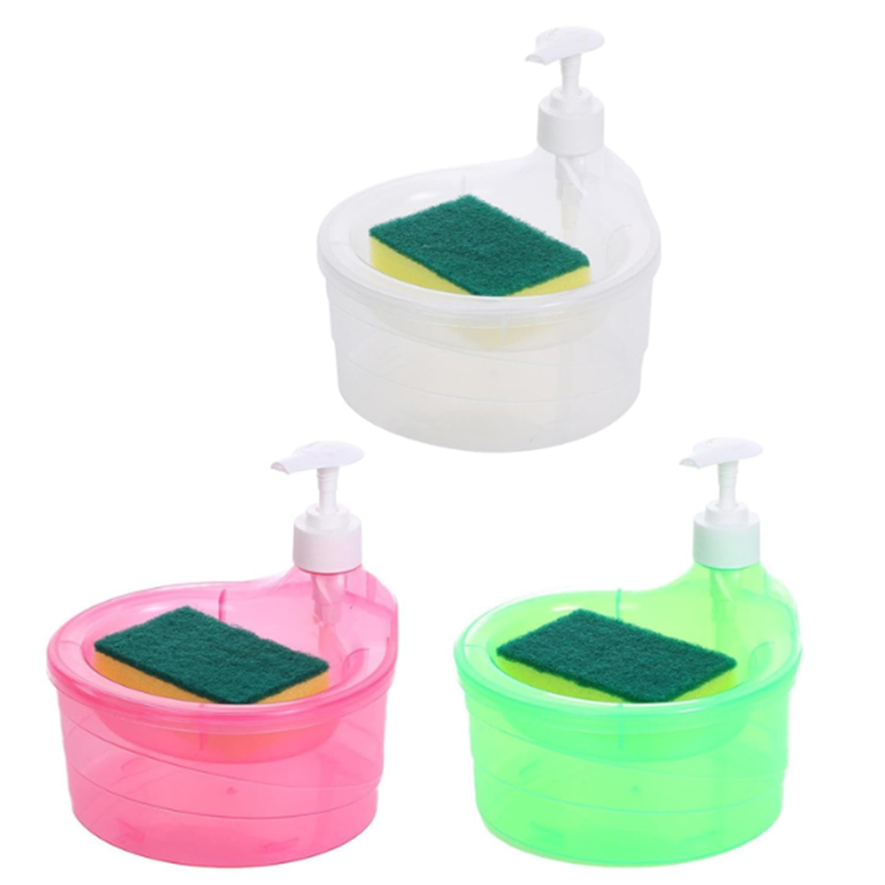 2 in 1 Double Layer Soap Dispenser