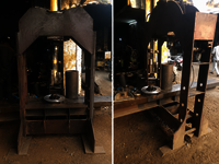 C Frame Hydraulic Press - Body Material: Steel