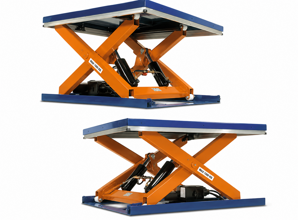 Hydraulic Scissor Lift - Capacity: 1500 Kg