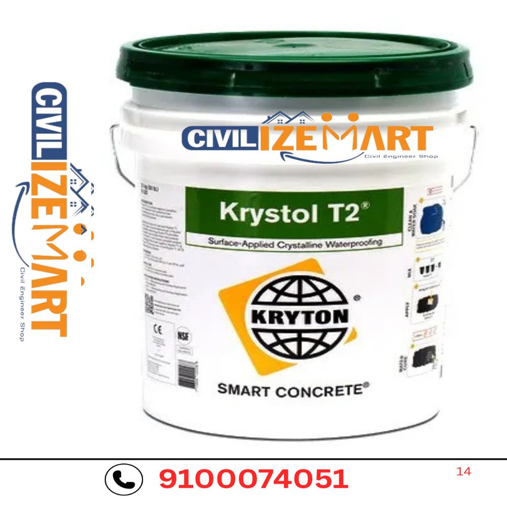 KRYSTOL T1 & T2 WATERPROOFING SYSTEM