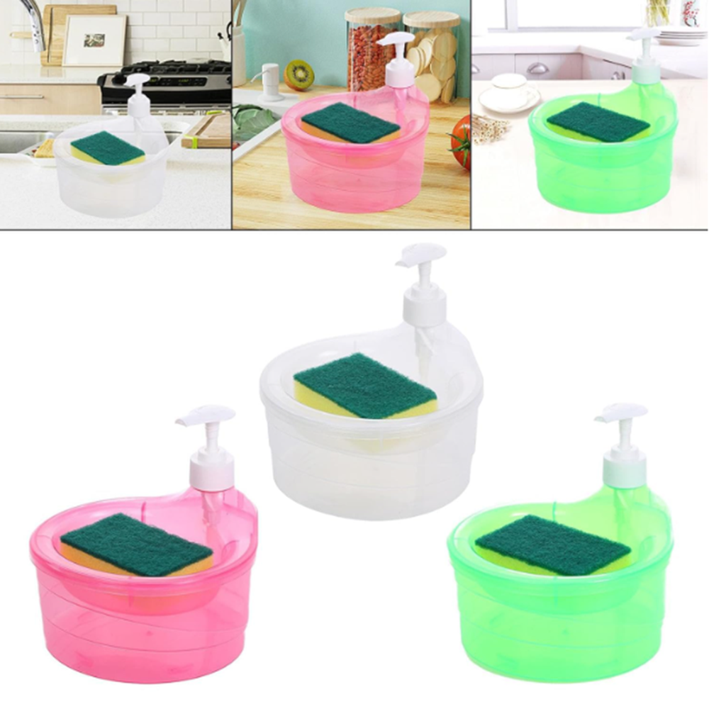 2 in 1 Double Layer Soap Dispenser