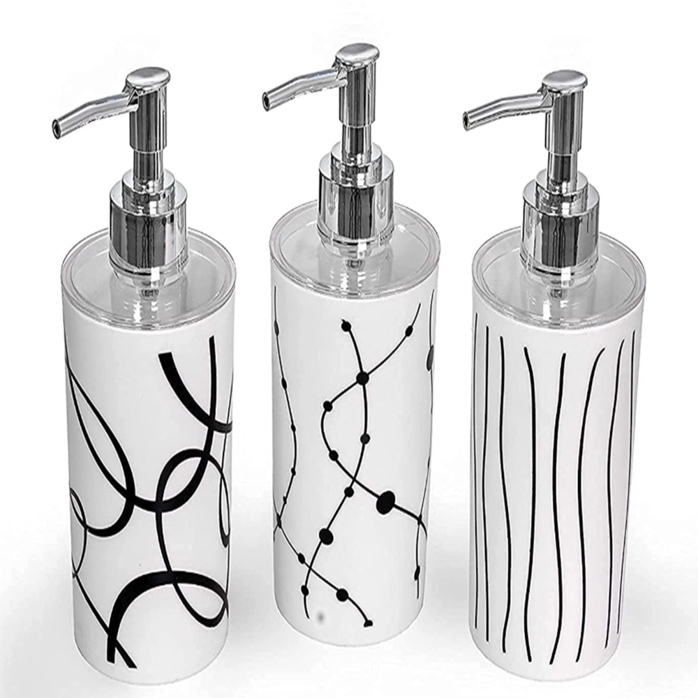 zebra print soap dispenser