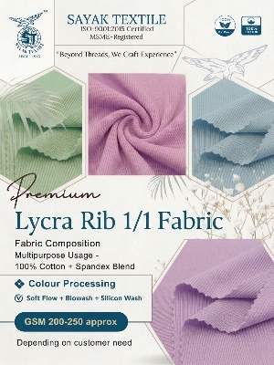 1/1 Lycra Rib
