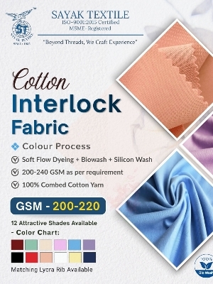 Cotton Interlock Fabrics