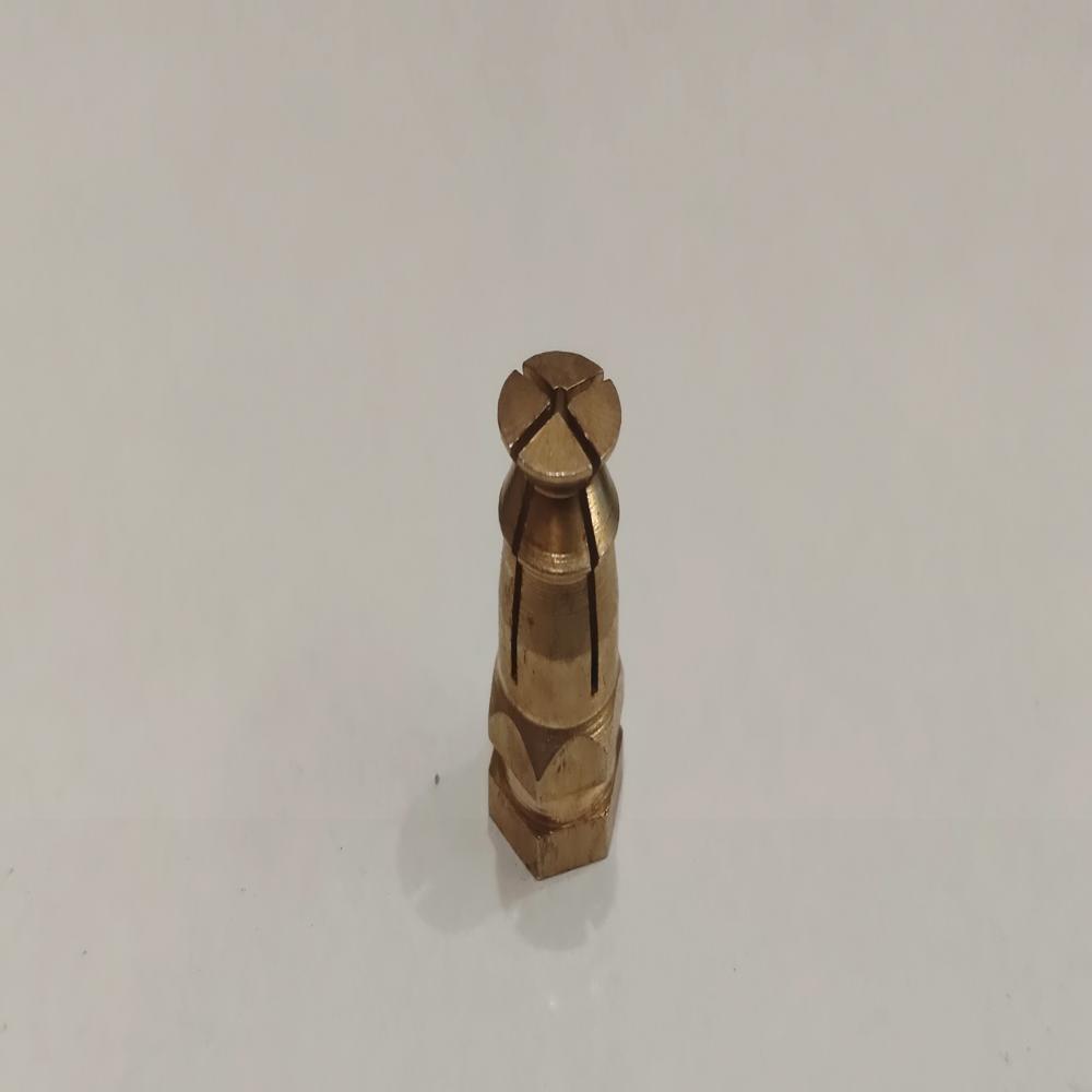 Brass Hex Insert Nut - Color: Golden