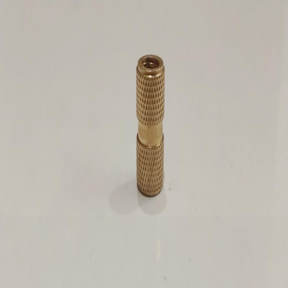 Thermoplastic Mouldings Brass Insert - Color: Golden