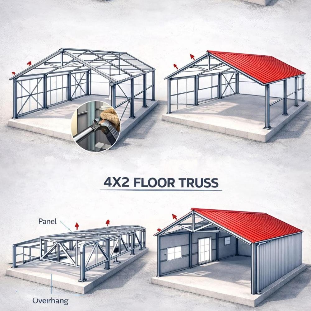 Metal Shed - Shape: Rectangular