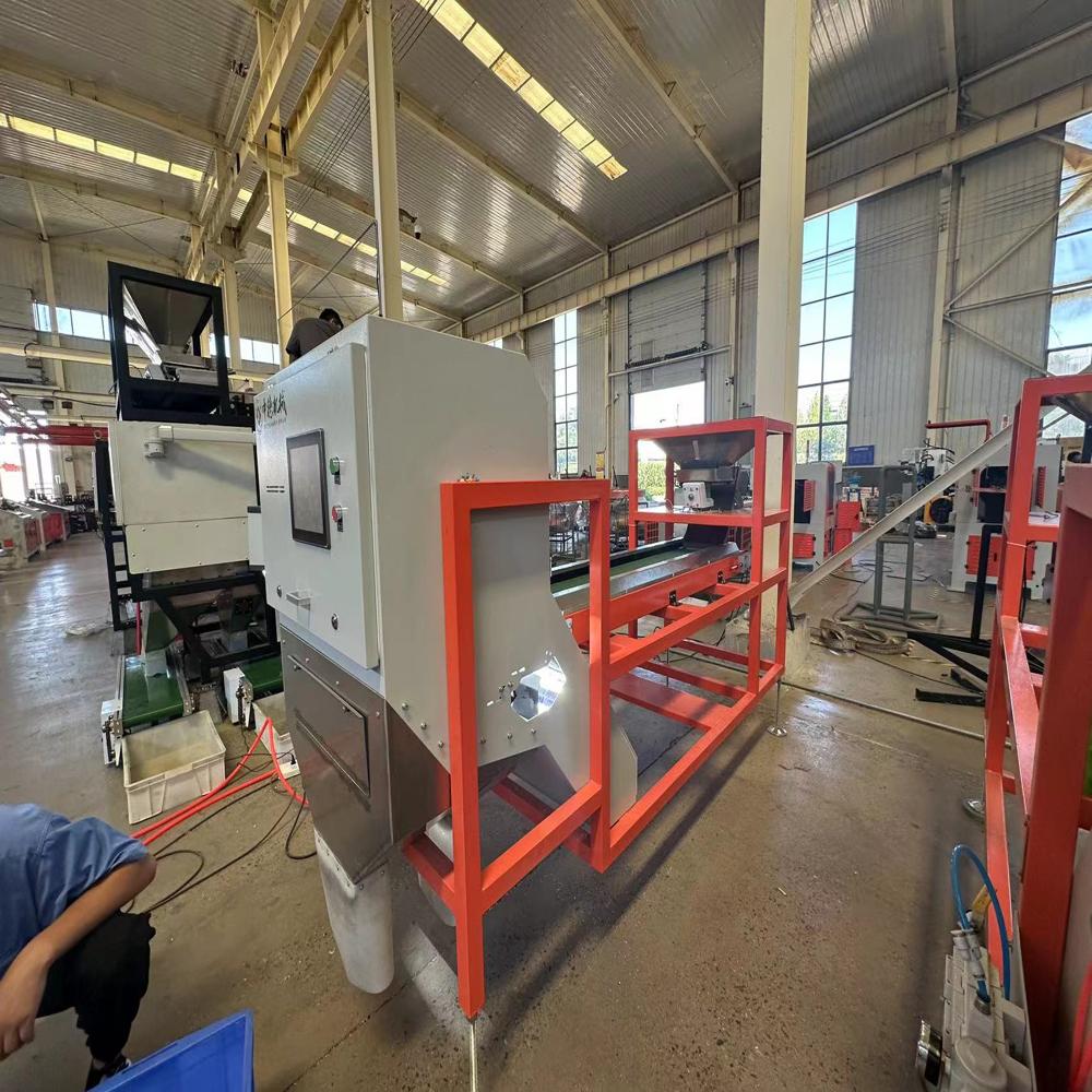 High Capacity Intelligent CCD Camara Rice Color Sorting Machine