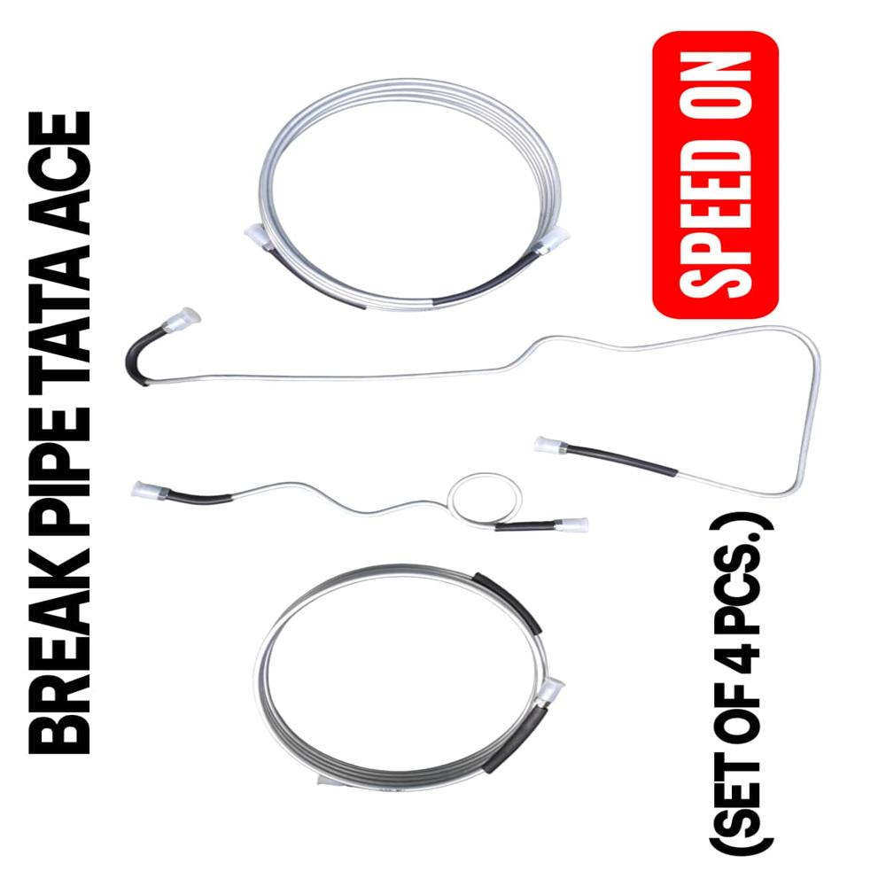 BRAKE PIPE TATA ACE (SET OF 4 PCS)