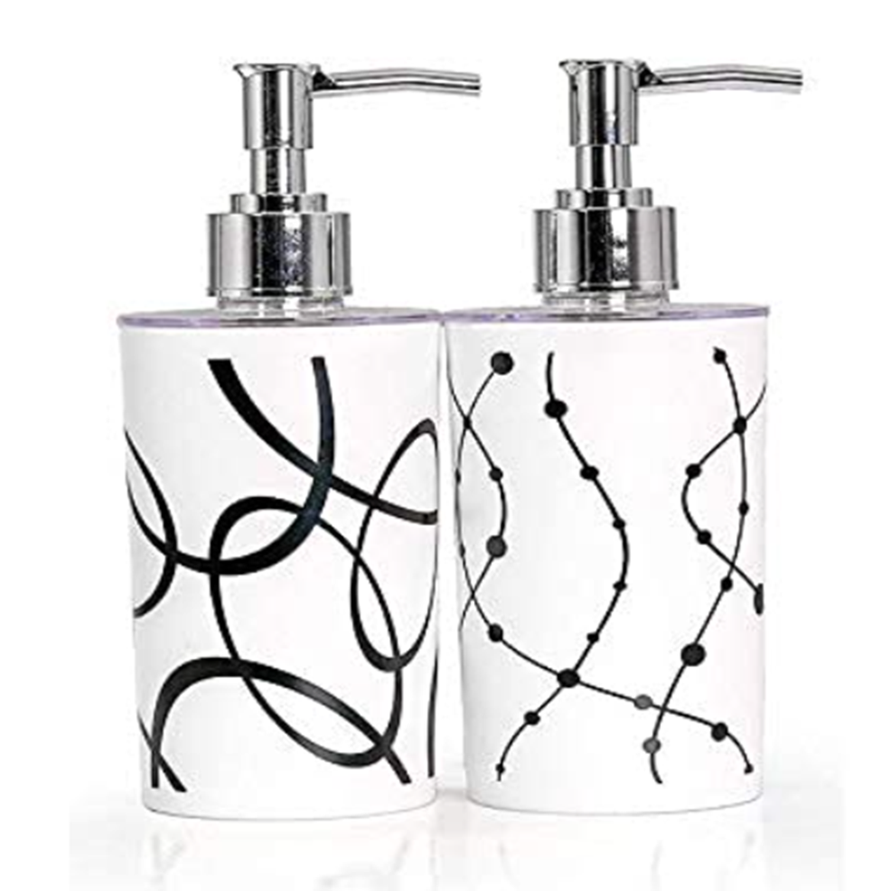 zebra print soap dispenser