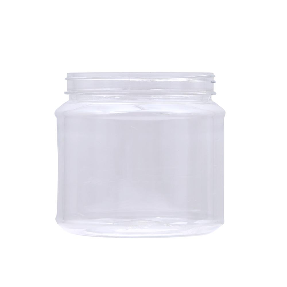 Round Pet Jar - Color: Transparent