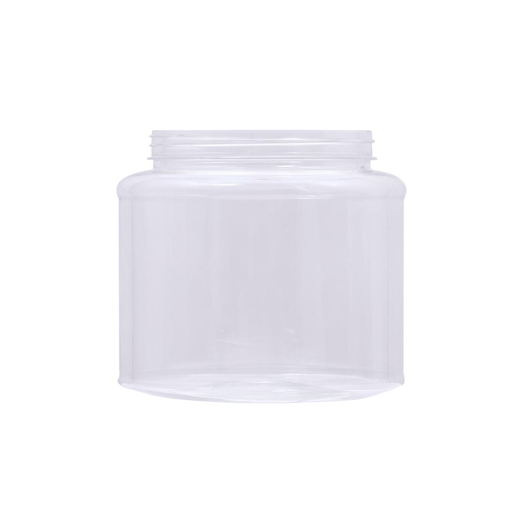Round Pet Jar - Color: Transparent