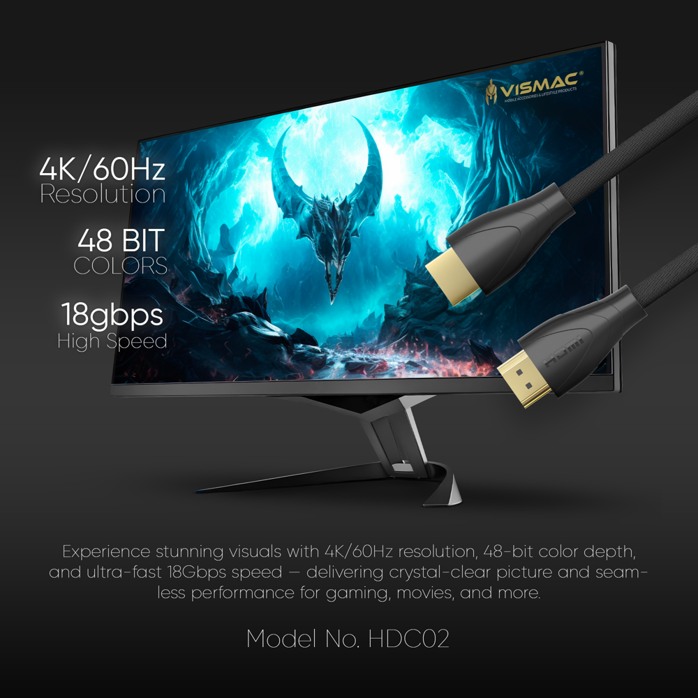 Hdmi Cable - Color: Black