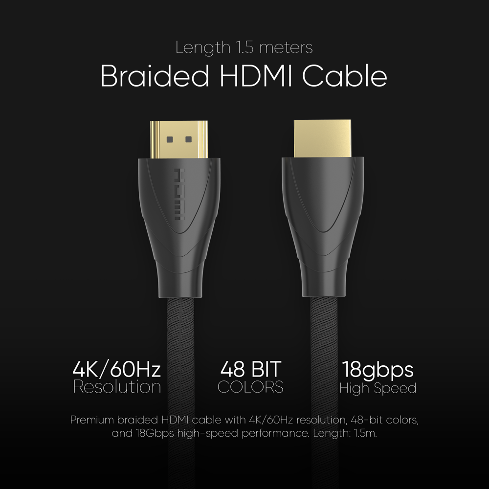 Hdmi Cable - Color: Black