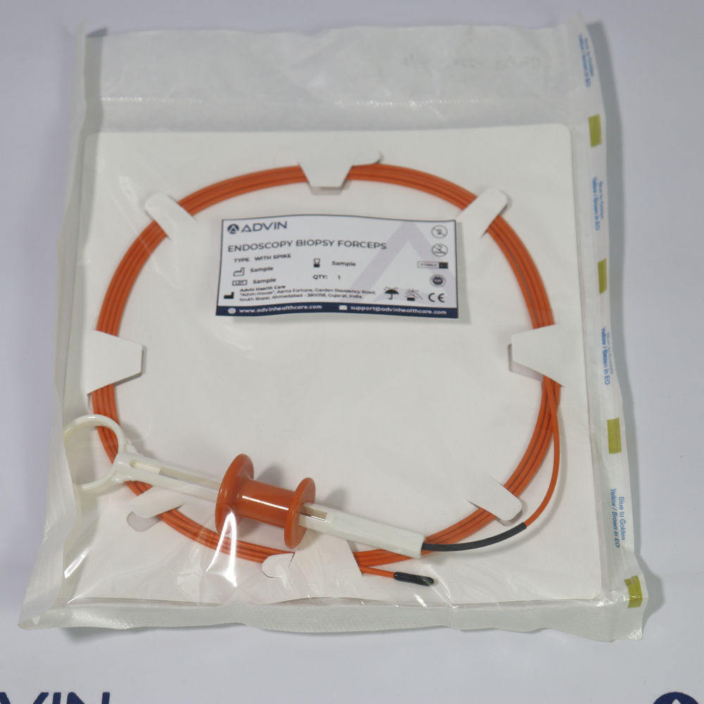 Endoscopic Biopsy Forceps - Fenestrated With Spike - 2.3 mm - 230 cm