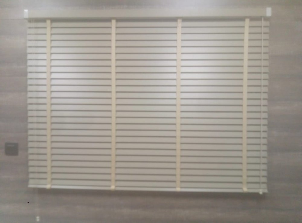 Dark Brown Wooden Venetian Blind