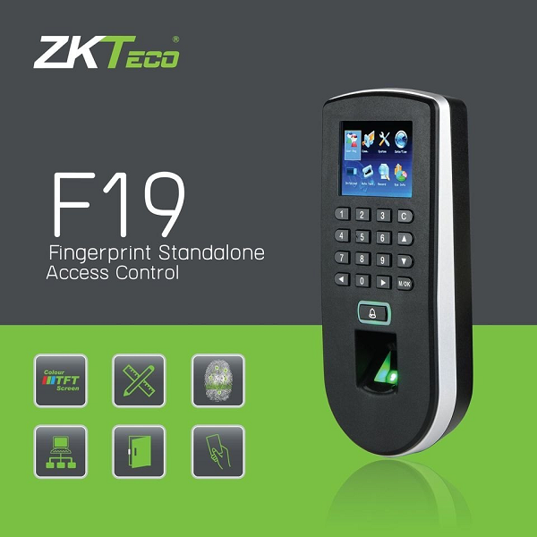 F19 Fingerprint Access Control - Accuracy: <99 %