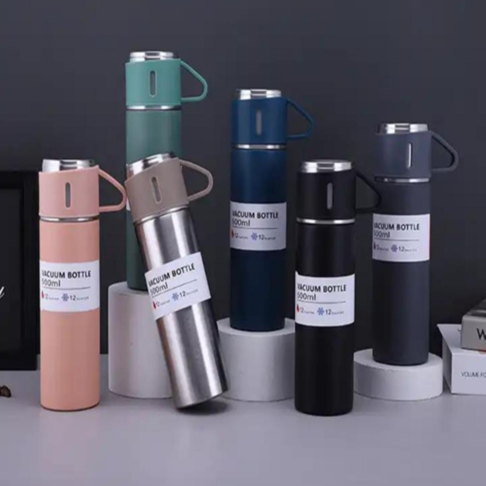 Vacuum Flask Set - Capacity: 500 Milliliter (ml)