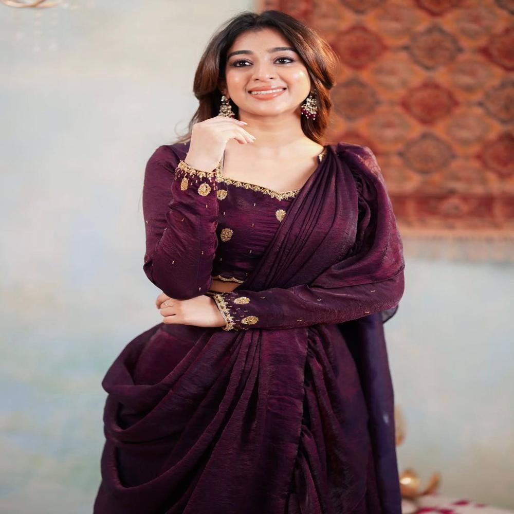 Lehenga Saree - Bust Size: 44 Inch (In)