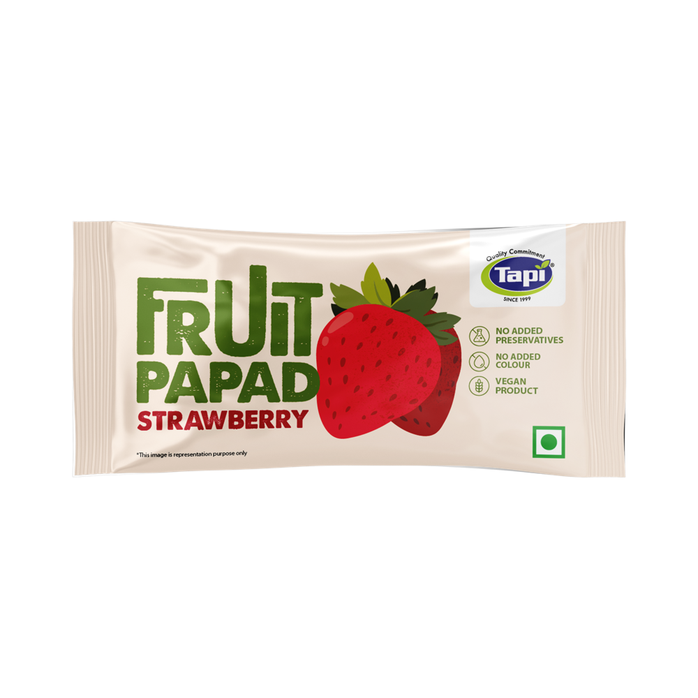 Strawberry Fruit Papad